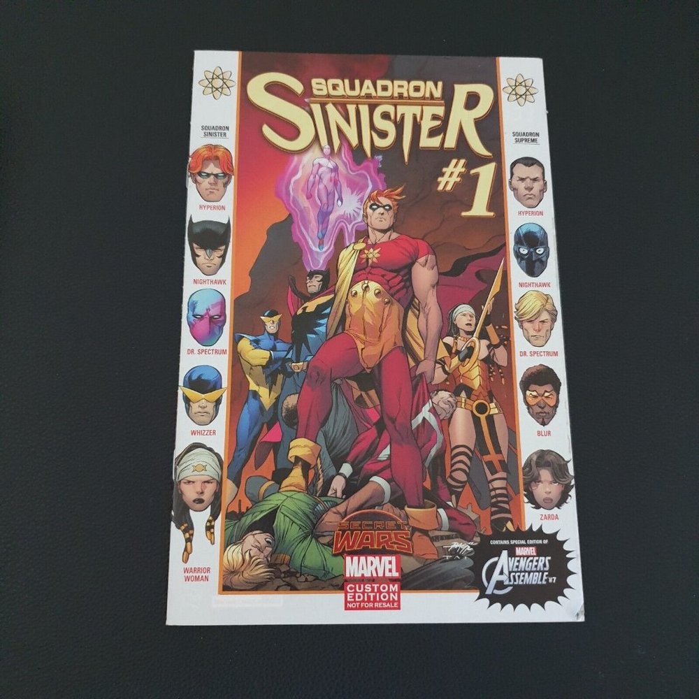 Marvel Comics Squadron Sinister 1 Aug 2015 Book Collector Guggenheim Pacheco